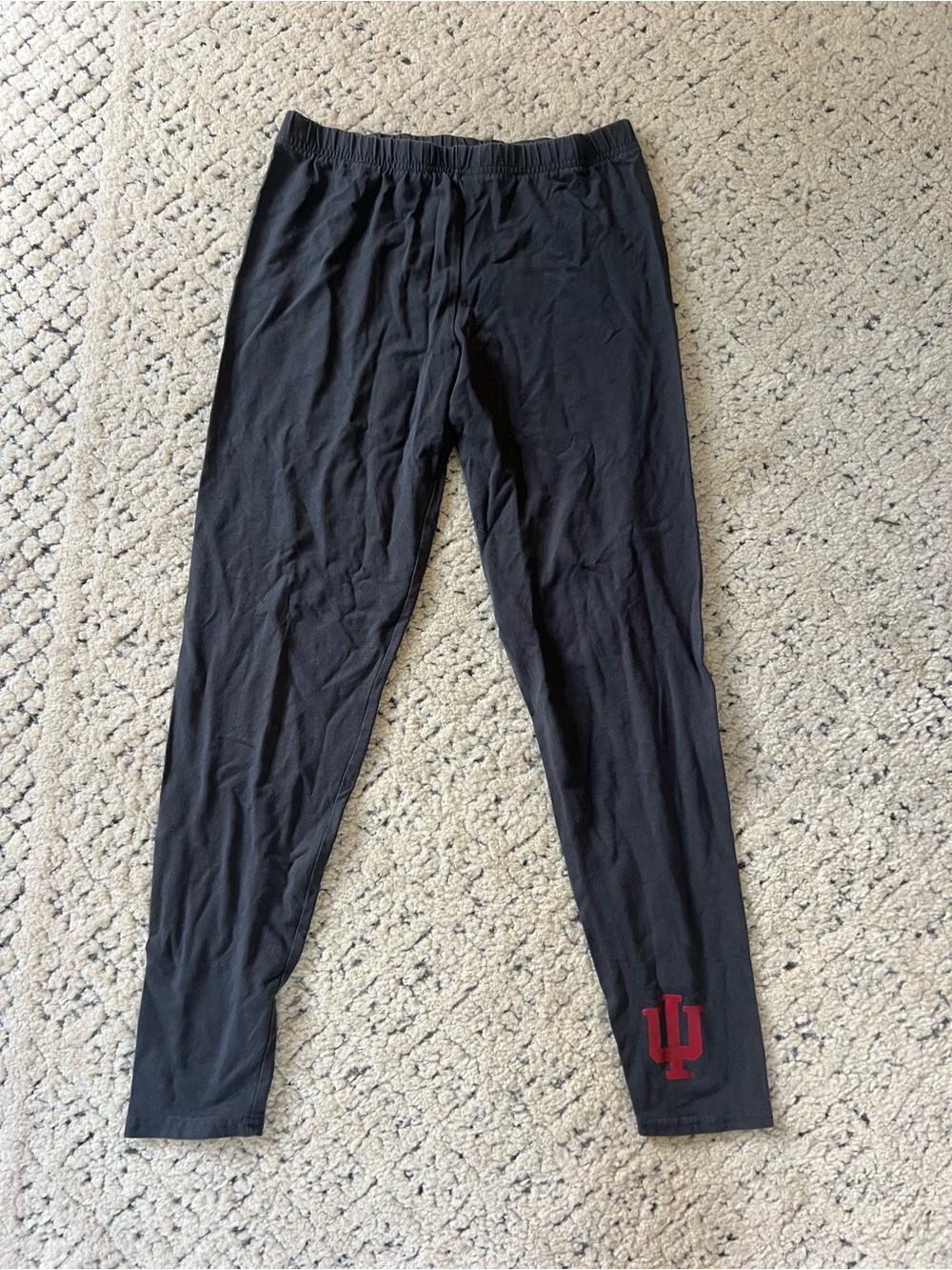 IU Dark Grey Leggings - Indiana university